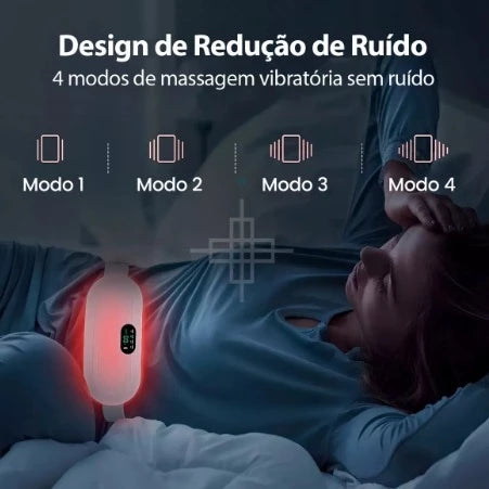 Cinturon Para Colicos Termico Masajeador